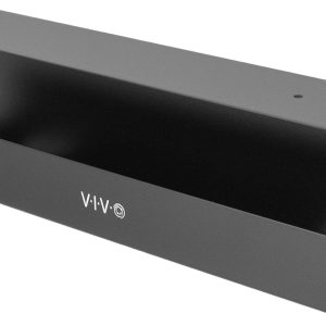 VIVO Under Desk 17 inch Cable Management Tray, Power Strip Holder, Cord Organizer, Wire Tamer for Office and Home, Black, DESK-AC06-1C